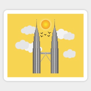 Petronas Twin Towers Sticker